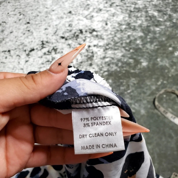 Azel Hazel Colorful Leopard Print Wide Leg Pants - Picture 11 of 11